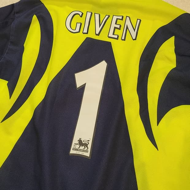 뉴캐슬 98-99 셰이기븐 GK유니폼