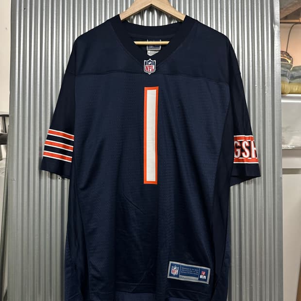 [L] NFL 프로라인 시카고 베어스 저스틴 필즈 저지 네이비