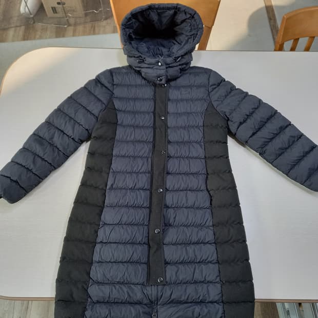 M95 LACOSTE Kor 구스다운 롱패딩 다크네이비 M-980