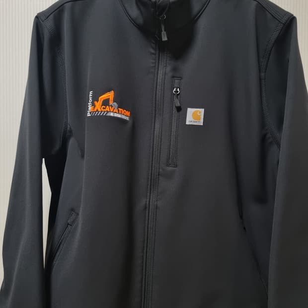칼하트 크로울리 소프트쉘 레인 자켓 블랙 XXL