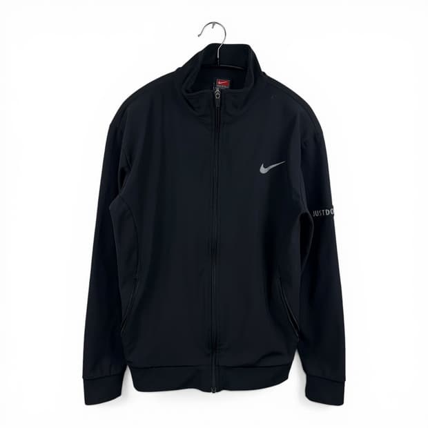 (M) 나이키 올드스쿨 트랙탑 져지 블랙