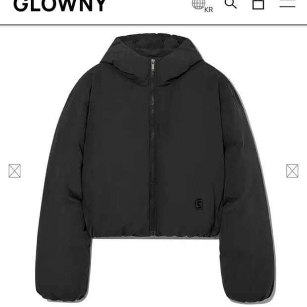 Glowny puffer jacket charcoal