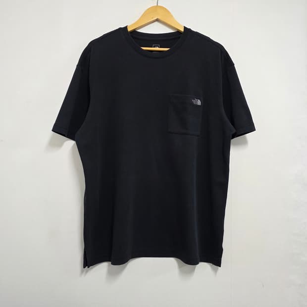 XL 노스페이스 포켓 반팔티셔츠 블랙