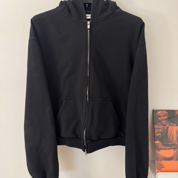 구민성 크롭 후드집업[L]