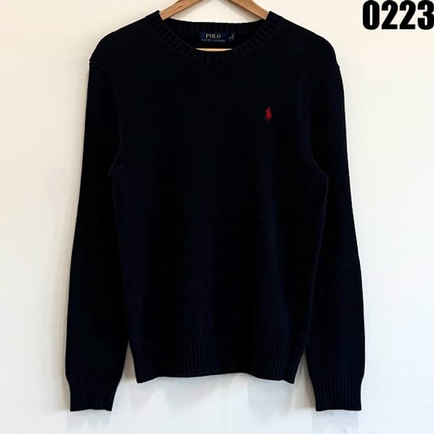 폴로 랄프로렌 코튼 니트 스웨터 S 0223 