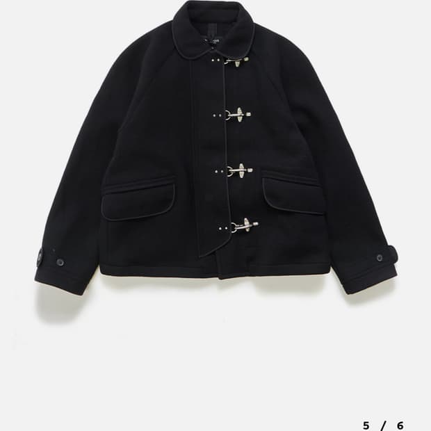 이스트로그 파이어맨 울 자켓 블랙 XL