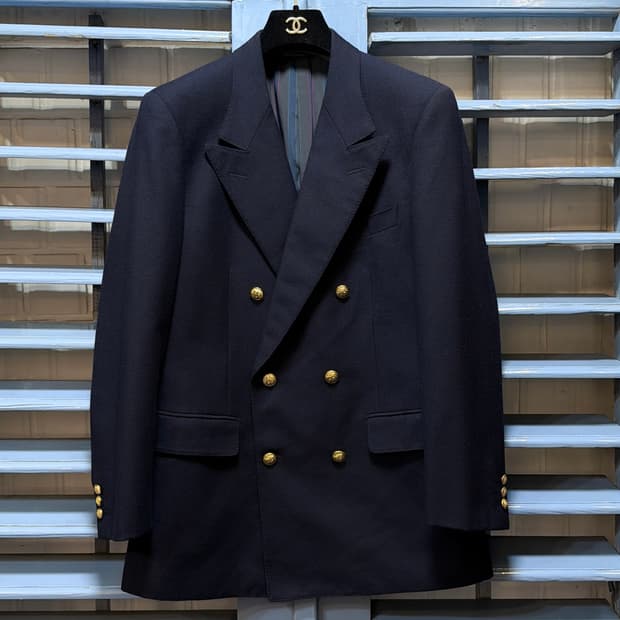 KENT & CURWEN 금장 더블 자켓