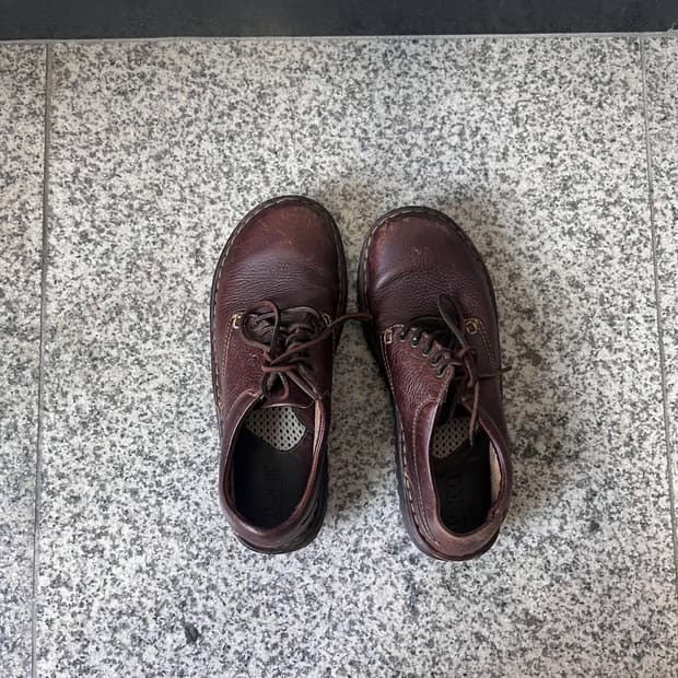 born leather loafers