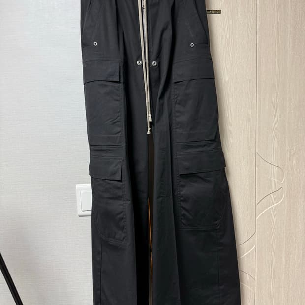 릭오웬스 25ss 벨라할리우드카고팬츠