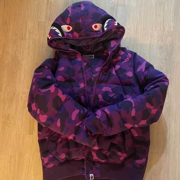 베이프 bape 패딩 XL
