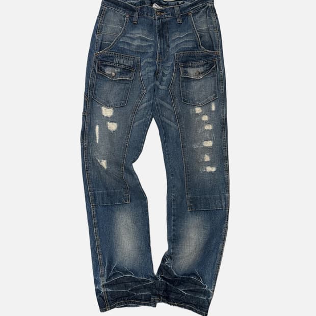 carpenter pocket damage jean