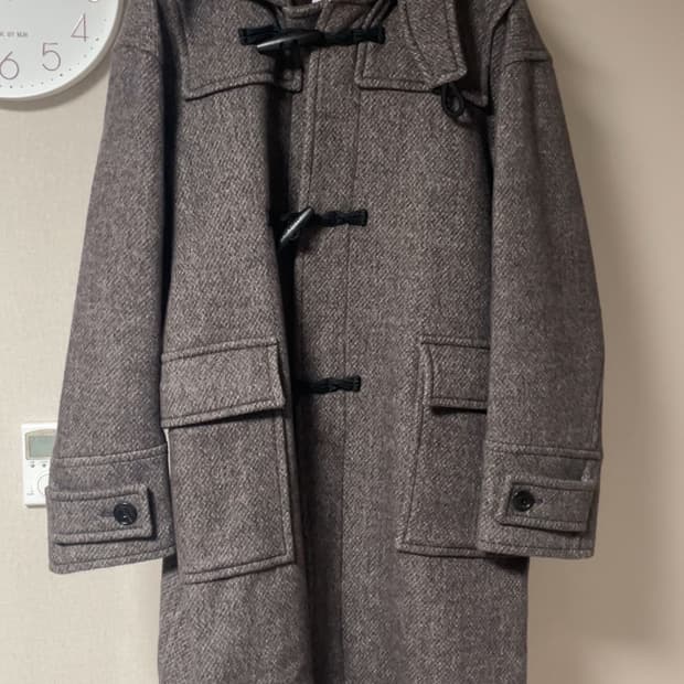 애프터프레이 더플코트 브라운 m