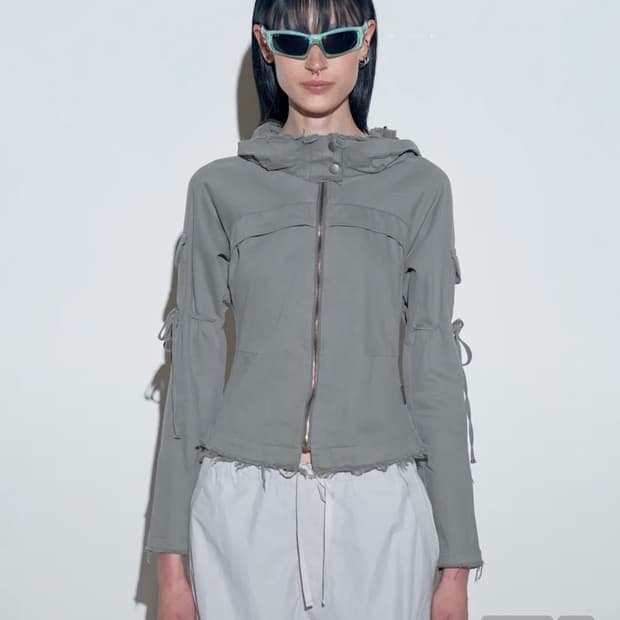 스컬프터 언커트 자켓 그레이