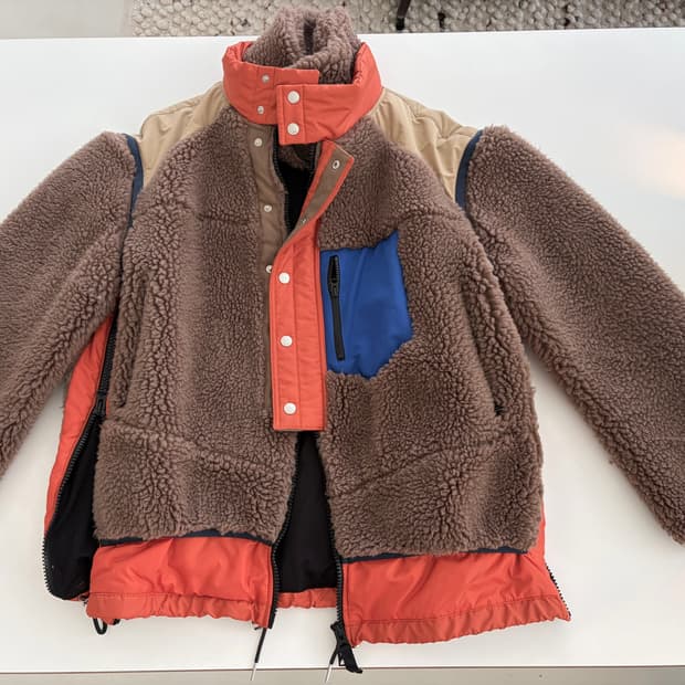 사카이 양털 파카 2사이즈