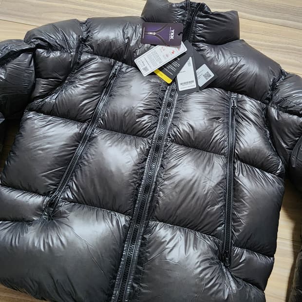 무신사스탠다드시티레저시어립스탑다운패딩점퍼xl