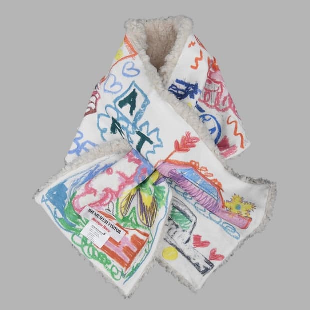 더뮤지엄비지터 목도리 머플러