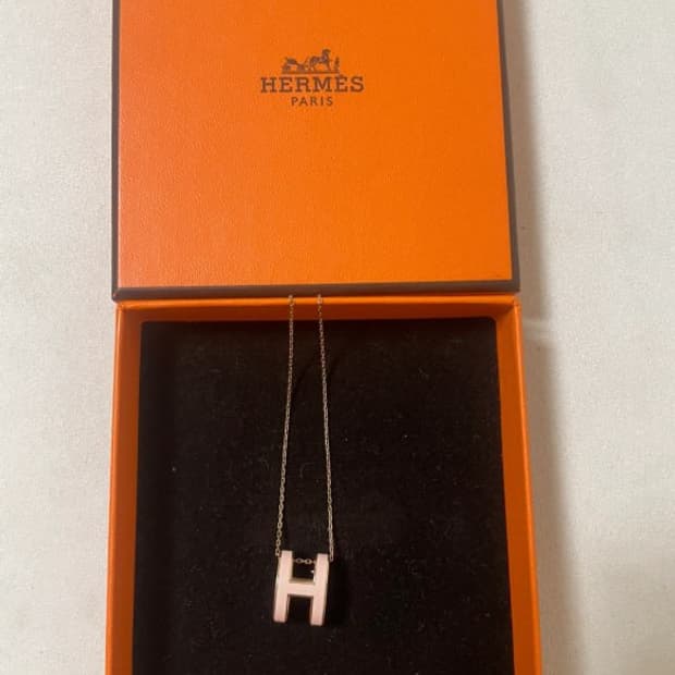 오늘만(희귀템) 할인 에르메스 팝아슈 목걸이 로즈드라제