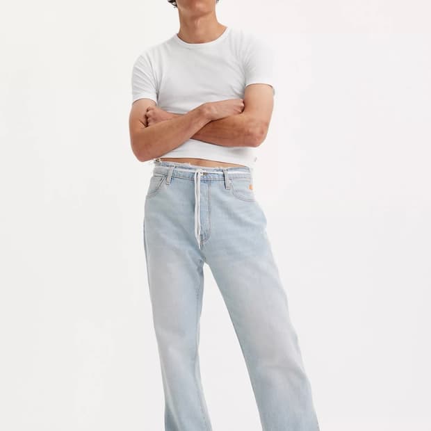 LEVI’S X ERL MEN'S 501 SPLIT-LEG JEANS