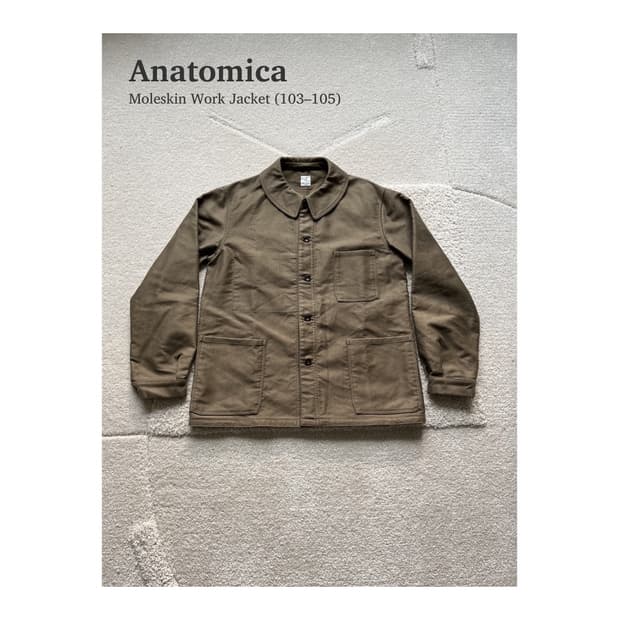 아나토미카 몰스킨 워크 자켓 (103-105)