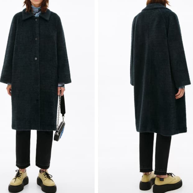 빔바이롤라 BIMBAY LOLA 퍼 오버핏 코트