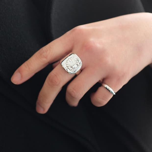 1900s 엔틱 스푼으로 만든 엔틱빈티지 스푼링