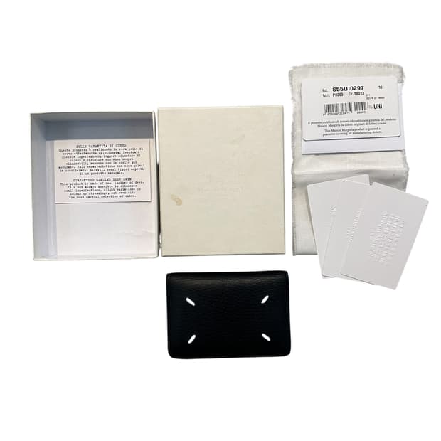 마르지엘라 레더 카드지갑