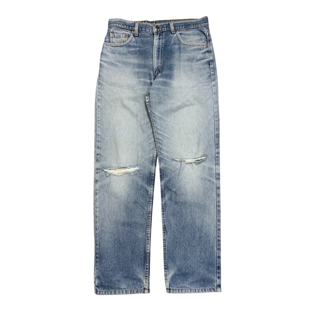 90s Levi’s usa 510 disstressed 데님팬츠