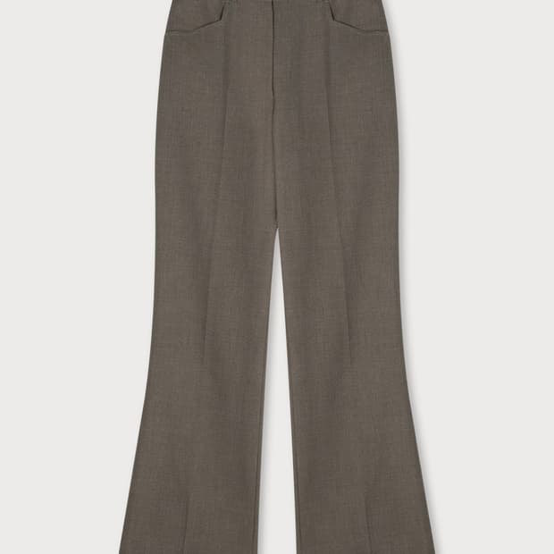 ETHOS 에토스 스트레이트 부츠컷 팬츠 슬랙스