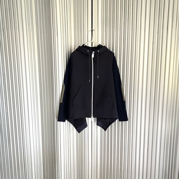 Sacai hoodie zip-up