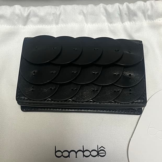 밤볼레 버블 월렛 블랙