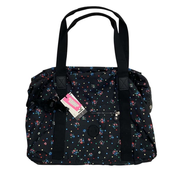 키플링 플라워패턴 보부상 숄더