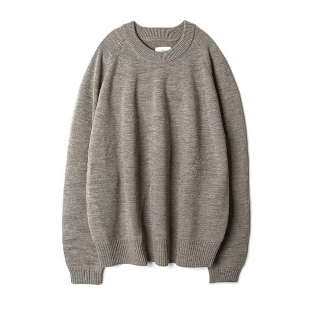 (3) 아워셀브스 라운드넥 니트 샌드미스트