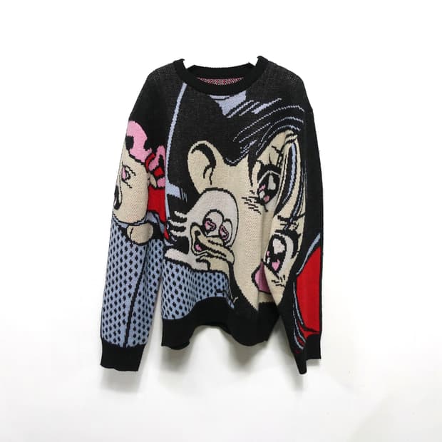 [L] PALACE 팔라스 레어뷰 니트 25FW