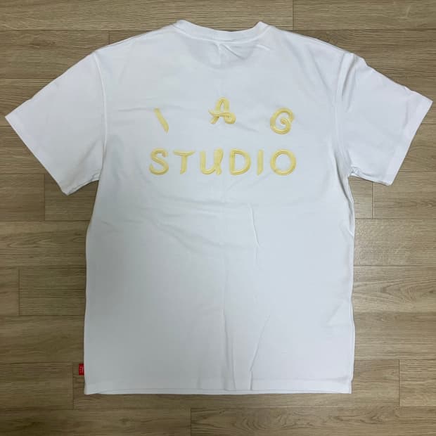 [M] 아이앱 스튜디오 x 오뚜기 마요네스 50주년 티셔츠 화이트
