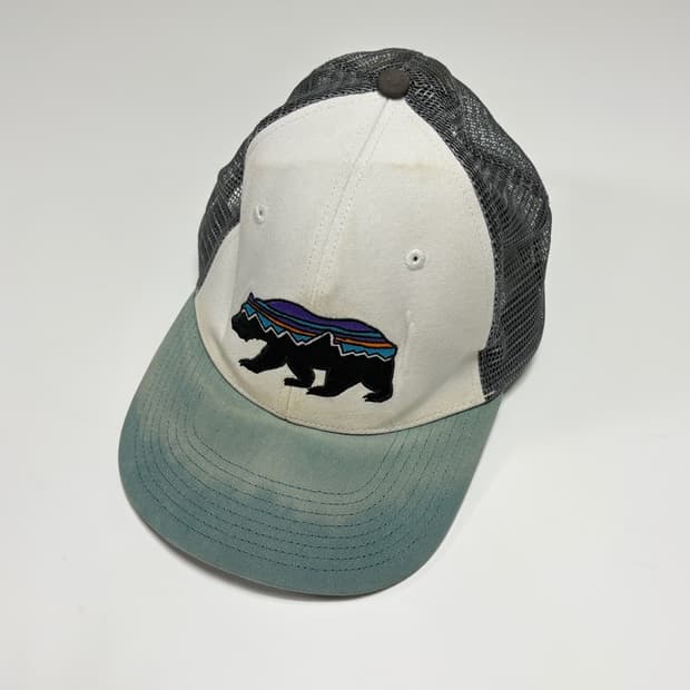 파타고니아(Patagonia) 피츠 로이 베어 메쉬 트러커캡