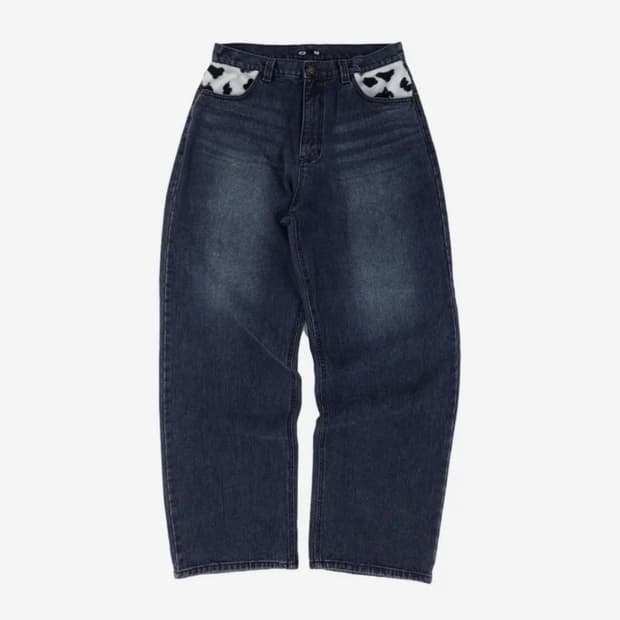 ERTR 카우 포켓 데님 팬츠