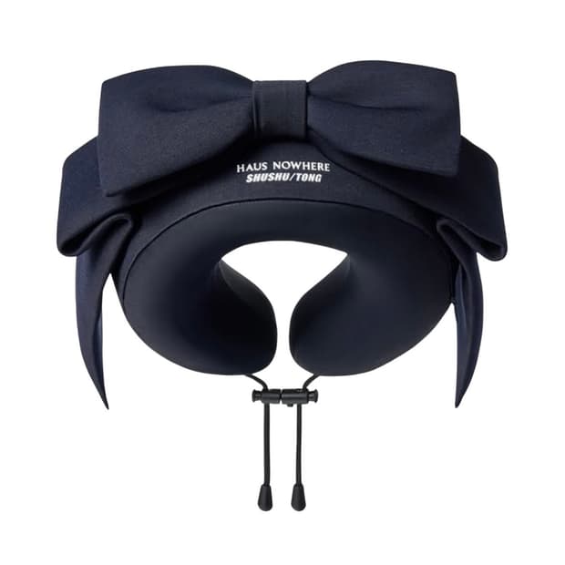 하우스 노웨어x슈슈통 넥필로우 네이비블루