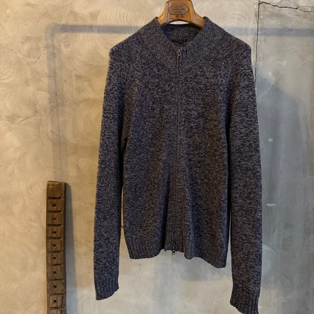 띠어리 짚업 가디건 100