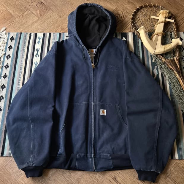 [3XL]칼하트 USA 다크네이비 액티브 워크자켓