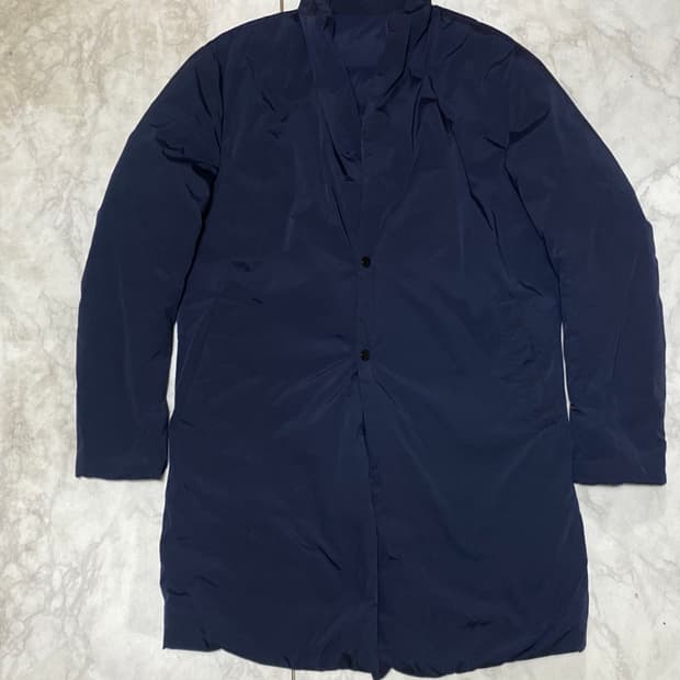 시스템 정품 롱 구스다운 패딩 100