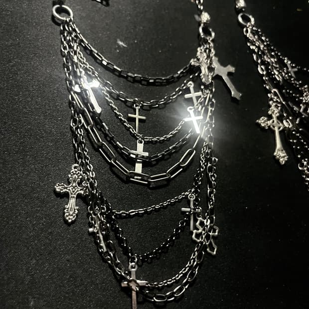 Handmade custom layering necklace