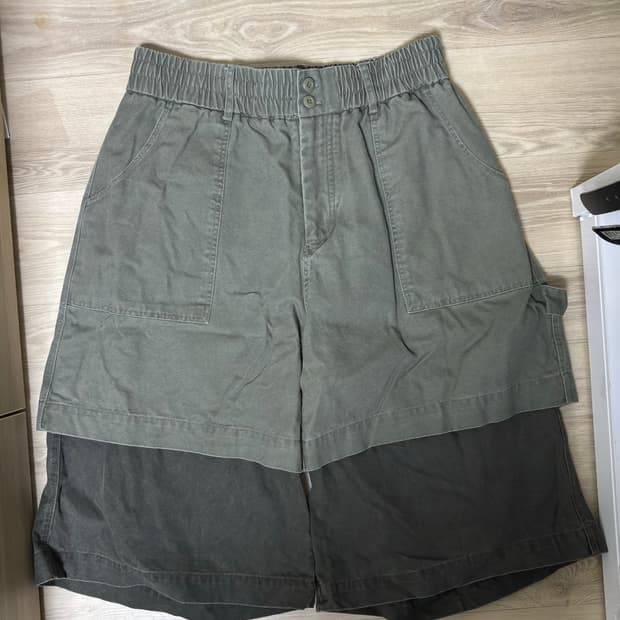 앵글런 레이어드 퍼티그 팬츠