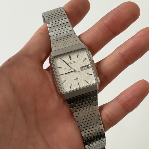 1990s Spirit Snowflake Dial Square Quart