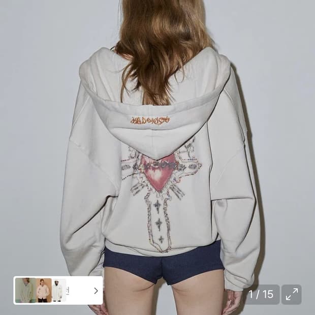 스컬프터 세인트 후드집업