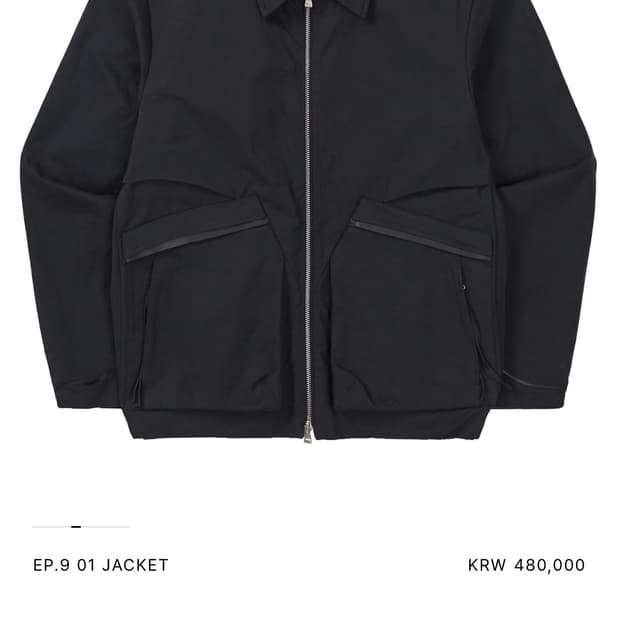 [새상품]엑슬림 ep9 01자켓 네이비 M사이즈