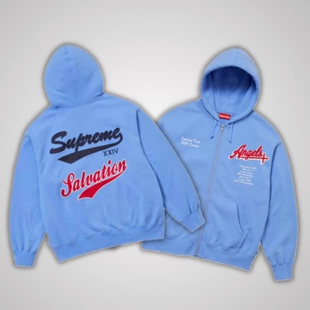 슈프림 후드집업