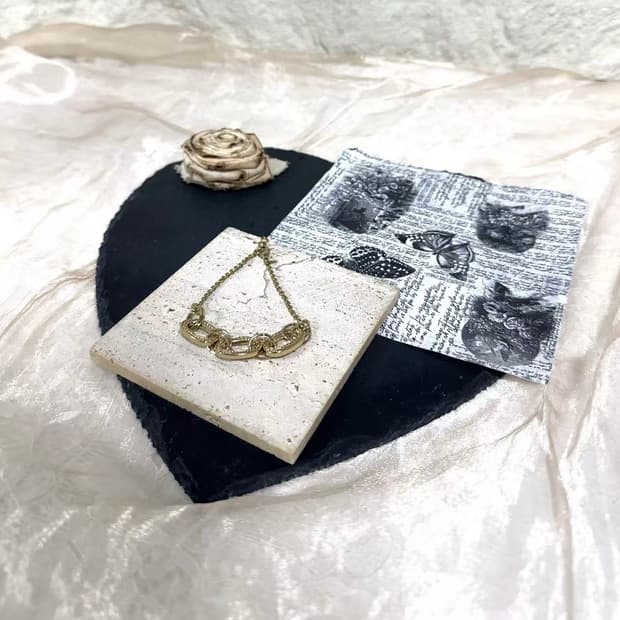 빈티지  체인 링크 쿠바체인 팔찌