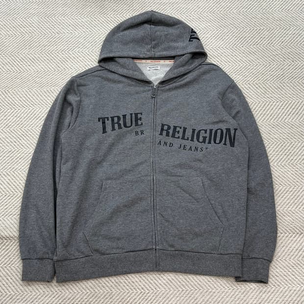 트루릴리전 레터링 후드집업 r2447