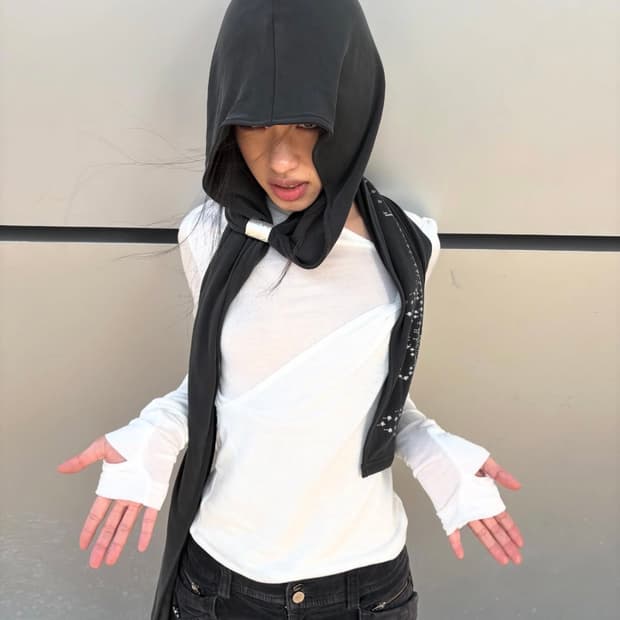 혜인서 그래픽 후드