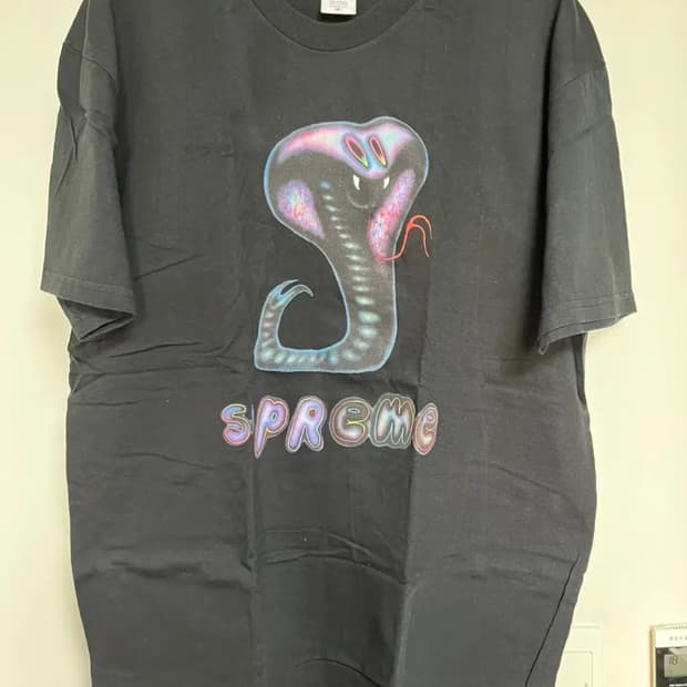 (XL) Supreme Snake Tee / 슈프림 스네이크 반팔티